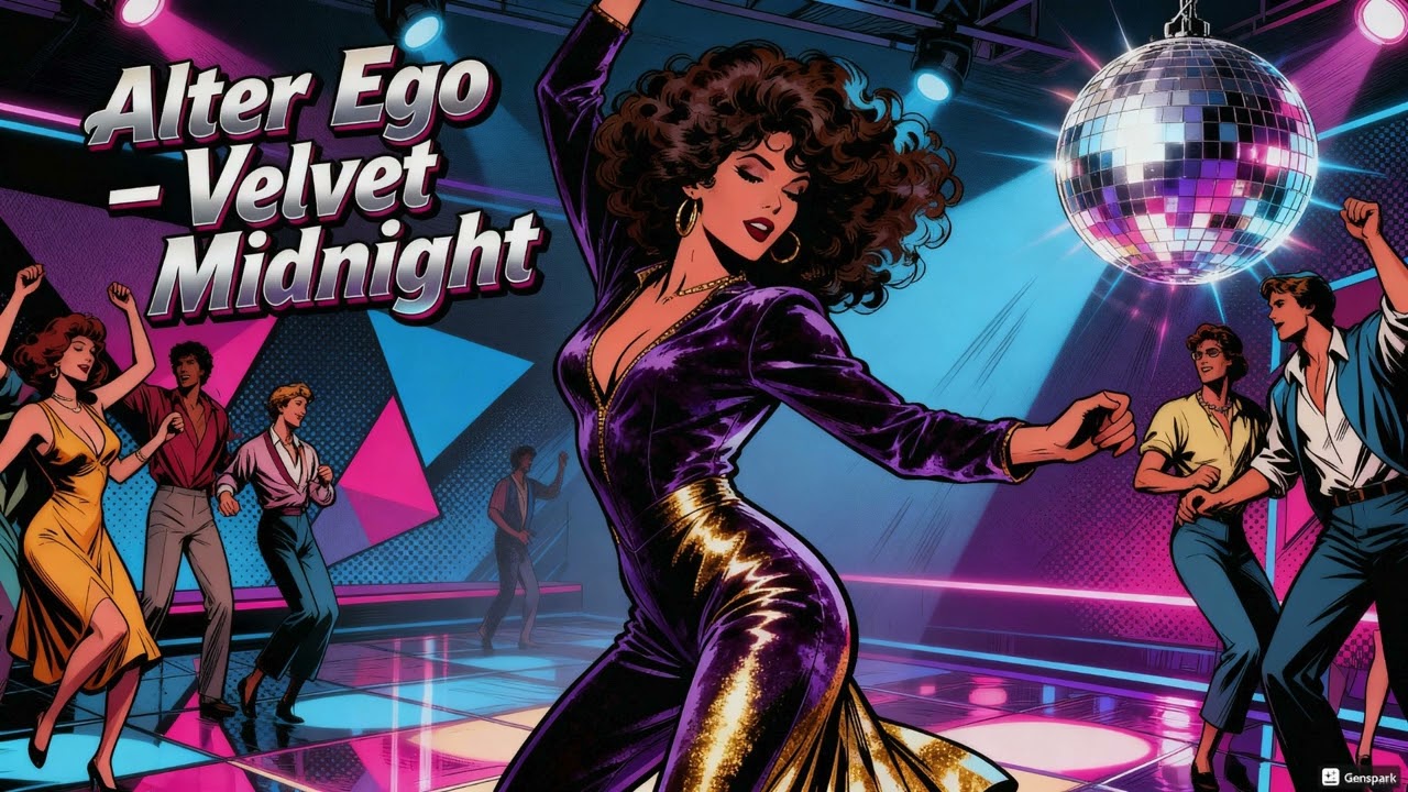 Alter Ego Velvet Midnight  #VelvetMidnight #AlterEgo #DiscoVibes
