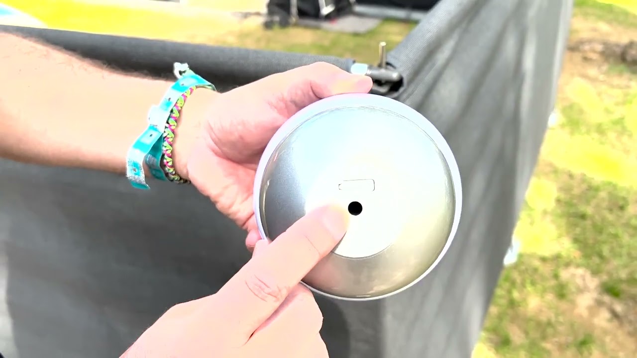 Solcelle lampe til læsejl (dansk)