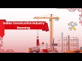 indian construction Industry Booming