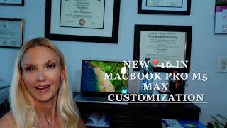 My new 2026 MacBook Pro 16 M5 Max ❣️ Customization and Aesthetics ❣️