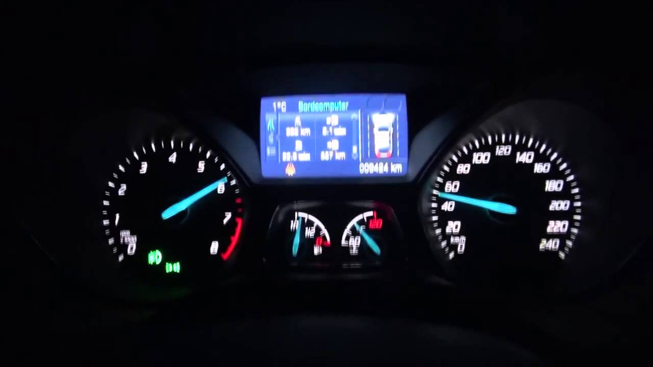 Ford Focus 1.0 Ecoboost Top Speed - YouTube