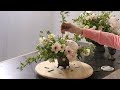 Designing small flower arrangements