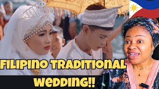 African Reacts to Traditional Wedding in The Philippines | NEVER SEEN Sama-Bajau Wedding