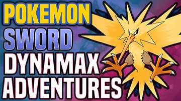 Shiny Hunting Zapdos in Dynamax Adventures | Pokemon Sword