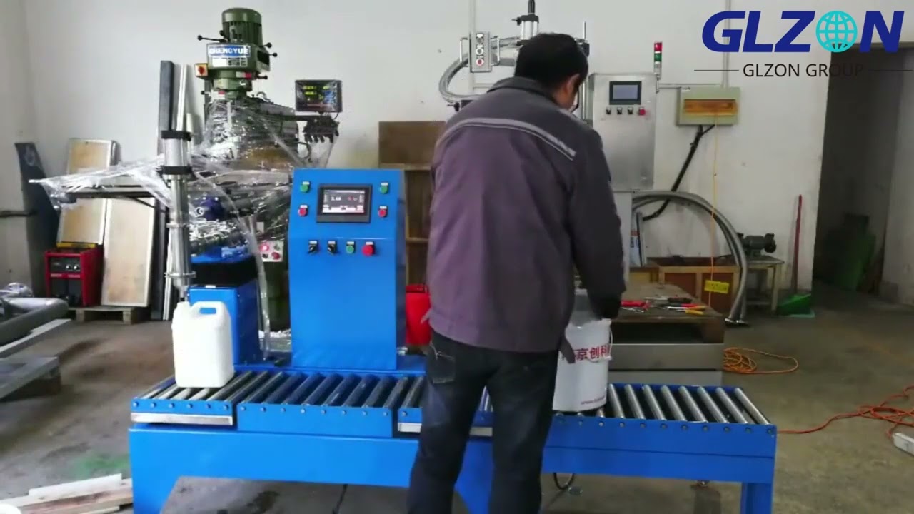 Paint Filling Machine Pail Filling Equipment Automatic Paint Filler 5 Gallon Pail Filler Paint Packi