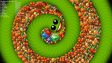 WormsZone.io Best Trolling Pro Never Mess With Tiny Snake Epic Worms Zone Best Moments! #27