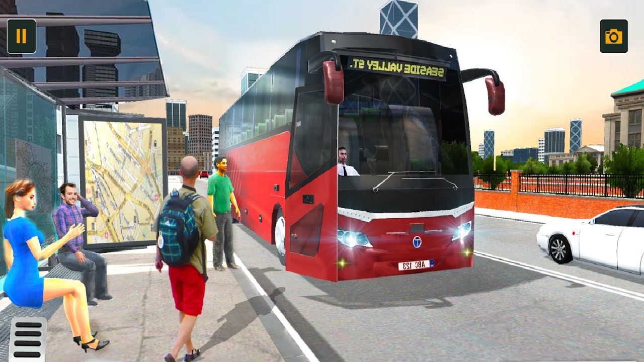 Super Coach Driving 2021 : Bus Free Games 2021 - Android Gameplay