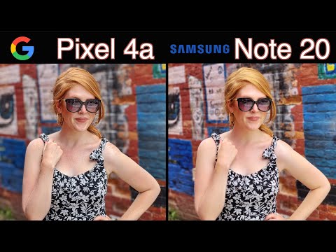 Google Pixel 4a VS Samsung Galaxy Note 20 - Camera Comparison Surprising!