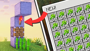 The EASIEST Sugarcane Farm in Minecraft 1.21 - NO OBSERVER