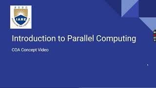 Parallel Processing
