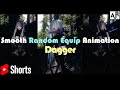 SKYRIM SHORTS I Smooth Random Equip Animation I Dagger I #SKYRIM #SHORTS