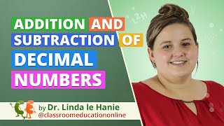 Addition and subtraction of decimal numbers