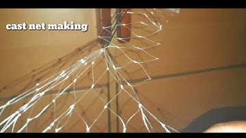 How to make cast net step 1