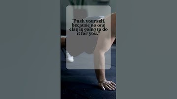 Push Yourself | No One Else Will Do It For You | Daily Motivation #shorts #motivation #quotes