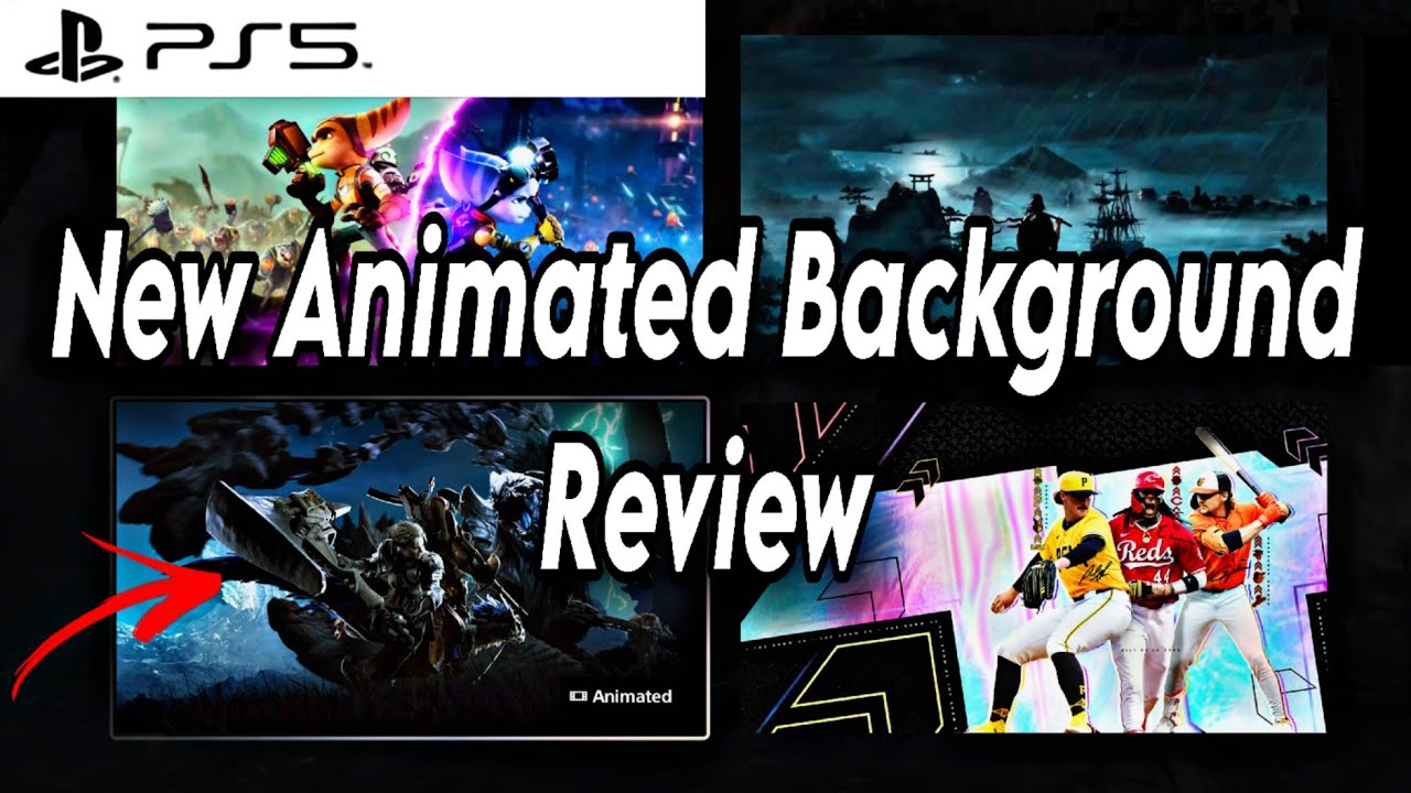 Ps5 Animation Pc New PS5 Animated Background Review | 4k - YouTube