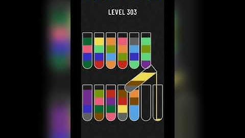Water sort puzzle level 303