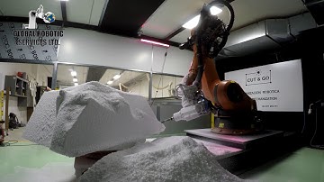 Robot machining with KUKA KR210 and HSD spindle