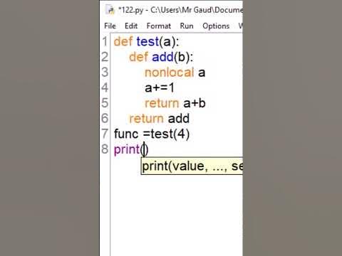 Python Program to Access a Function Inside a Function |Function inside ...