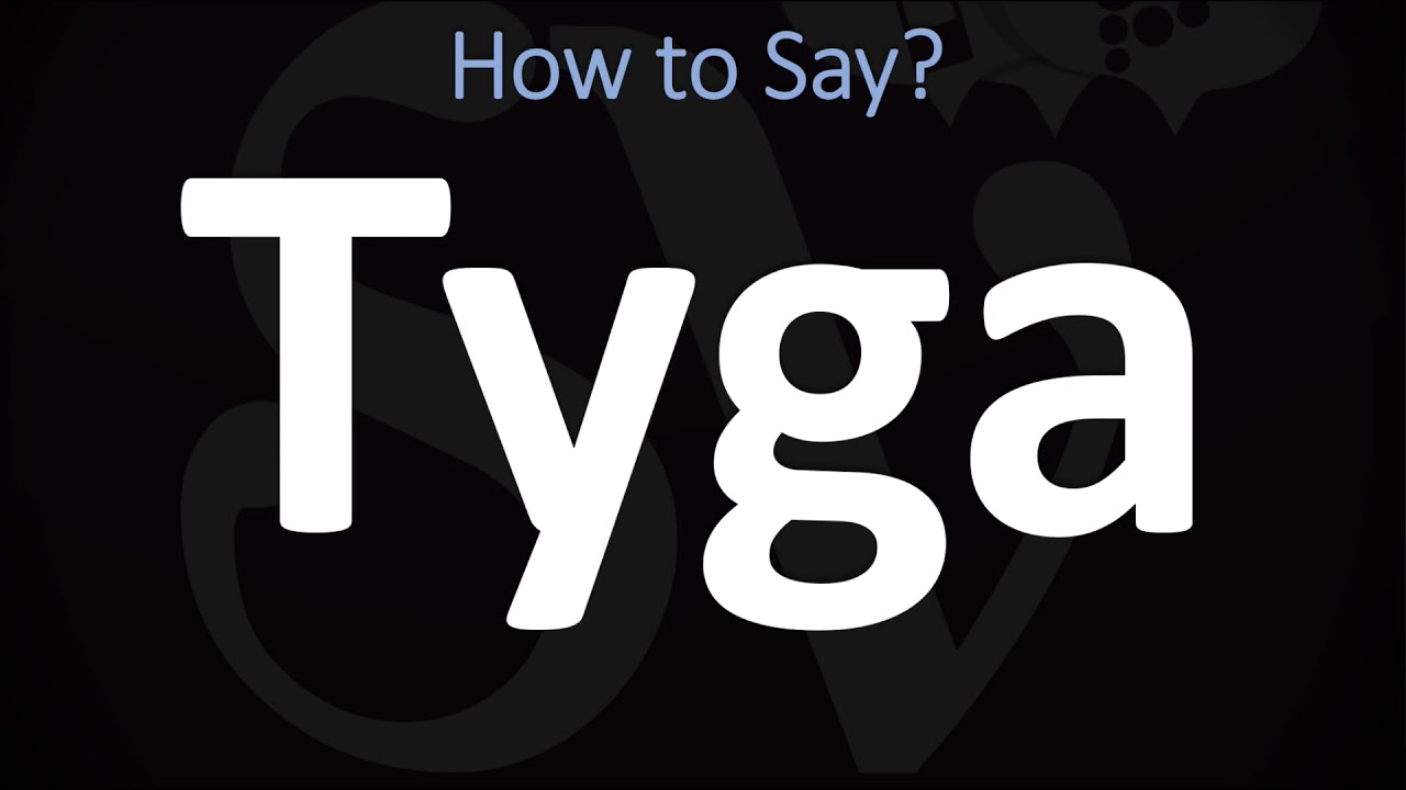 How Is Tyga Pronounced
