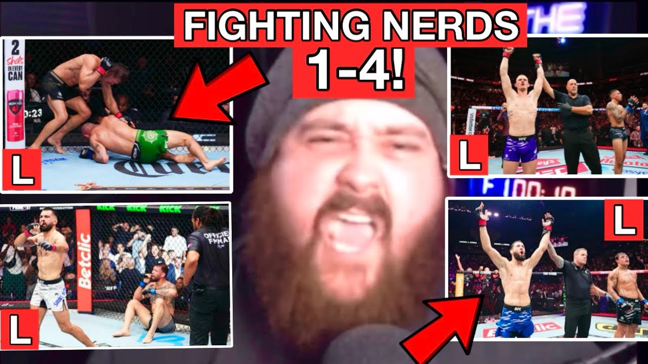 The MMA Guru REACTS To THE DOWNFALL Of The FIGHTING NERDS! 