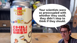 Drinking the Hormel Chili Cheese Beer - Super Bowl Sunday! feat. Man Made Mead