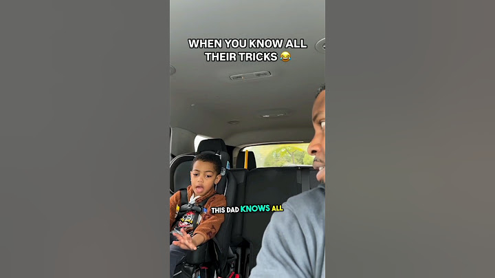 Dad knows all his son's tricks and matches his energy... It's hilarious