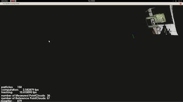 3D Fish tracking on point cloud by using Particle Filter Method (PCL)