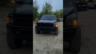 murdered out 2nd gen cummins nv5600