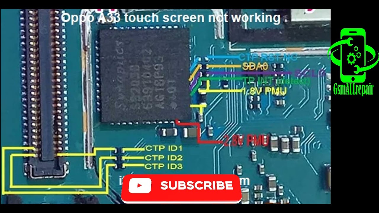 Oppo A33 Touch Screen Not Working