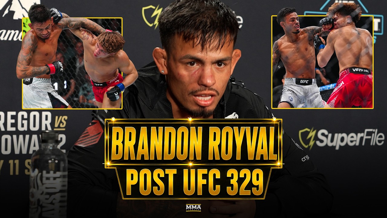 Brandon Royval Calls Out Asu Almabayev, Reacts To Lone’er Kavanagh War | UFC 329