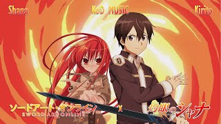 Triangle X Overfly 2021 Remaster Sword Art Online X Shakugan No Shana By Kod Music