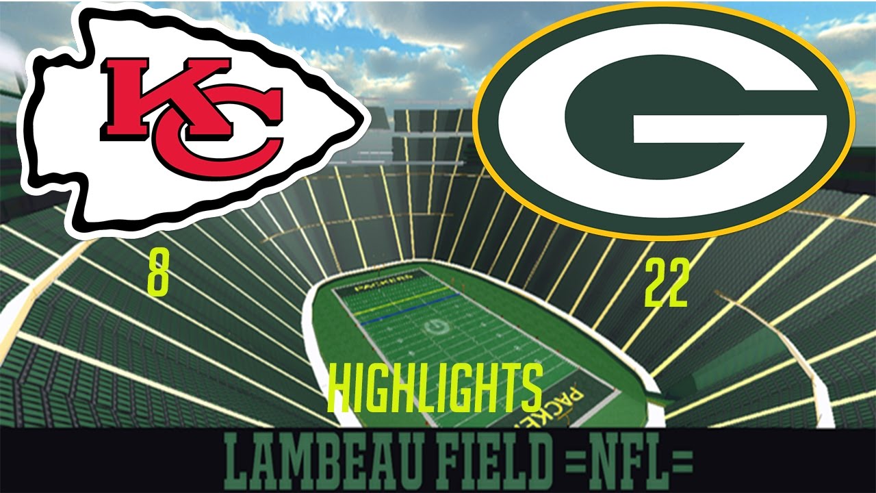 Nfl Roblox Football League Gb Packers Vs Chiefs Highlights Youtube - legendary football league highlights roblox