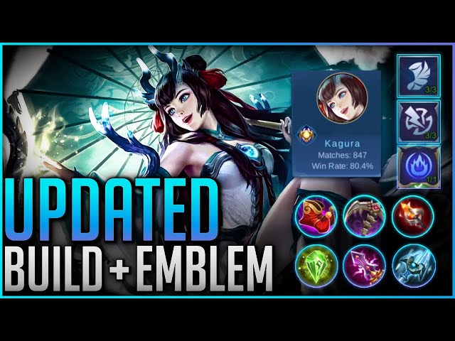 Mobile Legends Kagura best build, emblems and combos