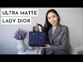 Lady Dior Review | Medium Ultra Matte Lady Dior | Details, What Fits, How to Style | Carol Chan