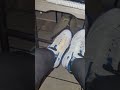 Dropped pizza and juice all over my Shoes 👎🏿