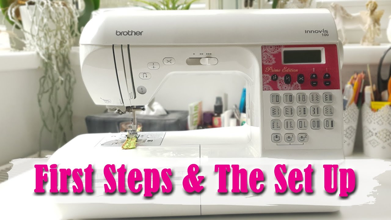 First Steps With A Sewing Machine SEWING BASICS 1/5 - YouTube