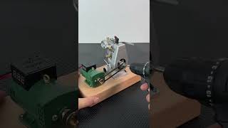NikolaToy MUSA Micro Single Cylinder Four-Stroke Engine connected generator #engineblock NikolaToy MUSA Micro Single Cylinder Four-Stroke Engine connected generator #engineblock