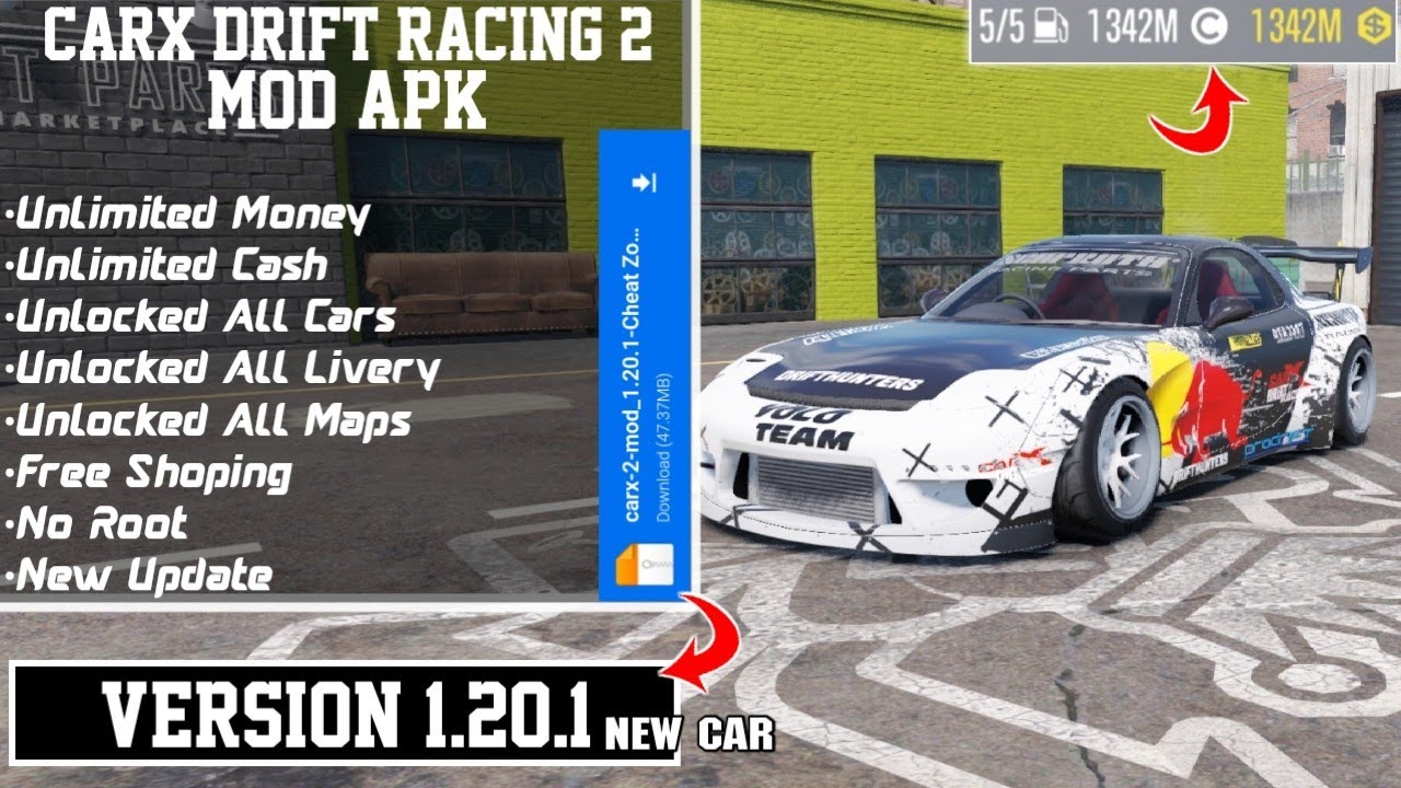 CarX Drift Racing 2 🤑 No Reset New Update V 1.26.1 (All Unlocked) 2023 