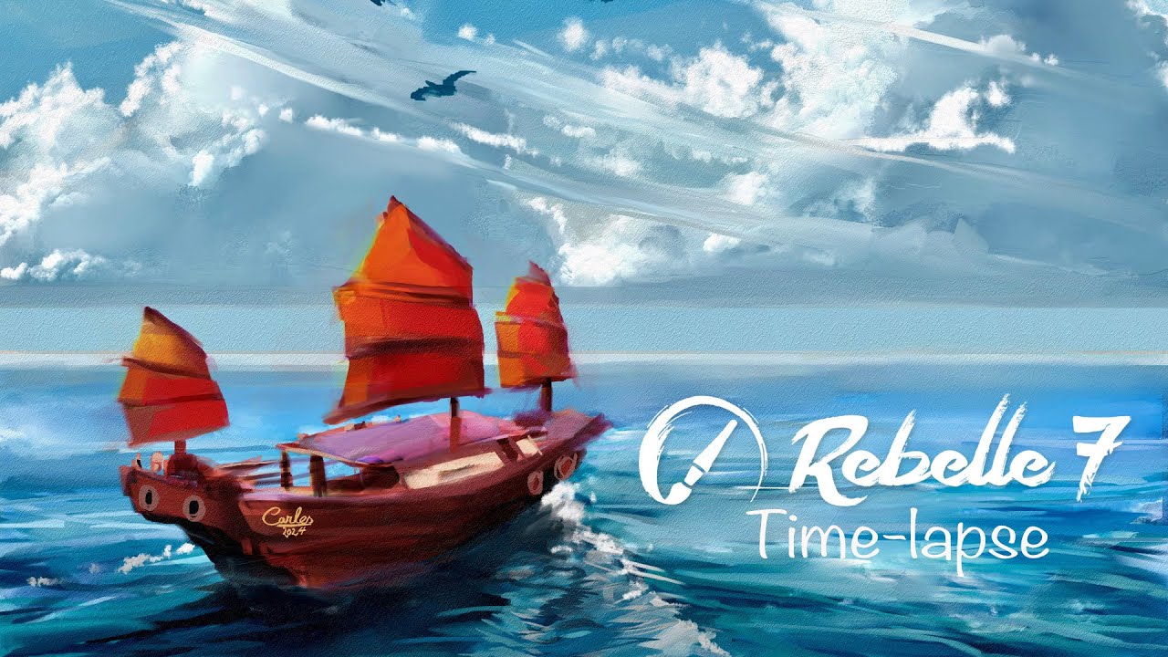The Sea - Rebelle 7 Speed Paint