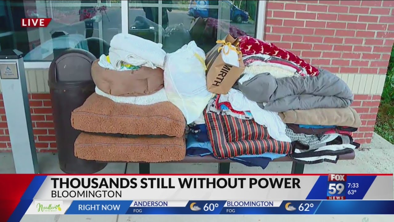 Thousands still without power after Tuesday's severe storms, including ...