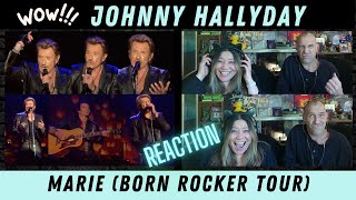 Reaction  Johnny Hallyday  Marie (Born Rocker Tour) | Angie & Rollen