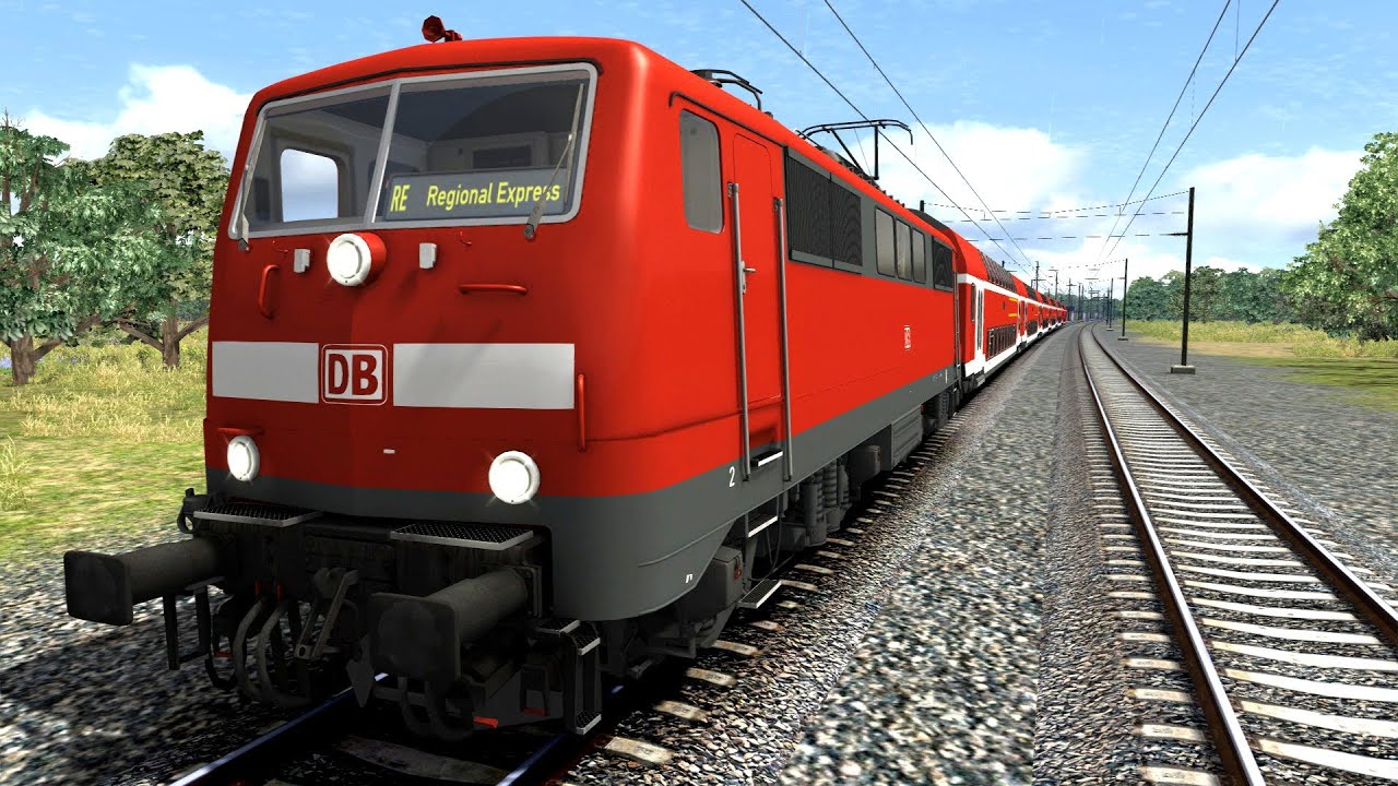 LET´S PLAY Train Simulator 2013 Folge 63 BR 111 Expert Line mit Dostos nach Cuxhaven Rob spielt