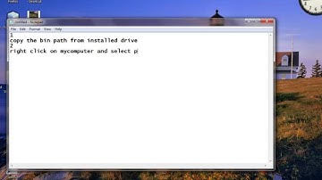 How to set  java Environment variableon Windows7