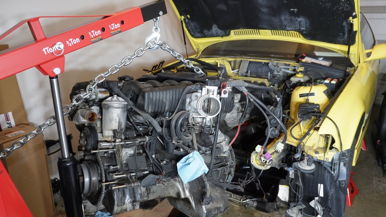 BMW E36 M3 - Engine Removal - Project Dakar: Episode 5