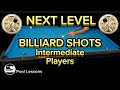 Intermediate level Pool shots &amp; exercises (Free Pool Lessons)