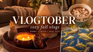 Well-Lived Era: Cozy Fall Vibes, Hot Chocolate & A Little Real Life | Vlogtober 1 🍂