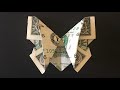 Money bookmark butterfly easy dollar bill origami tutorial how to make paper butterfly diy crafts