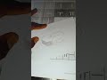 How to drawing 3D "S" letter with pencil #art