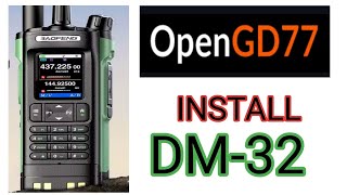 Install - OpenGD77 - Baofeng DM32