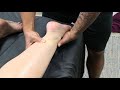 Remedial Massage - Cross Fiber Friction Achilles Tendon